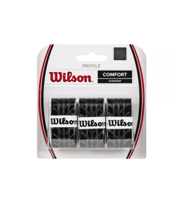 Wilson Profile Black Overgrip (3 Pack)