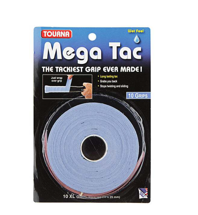 Tourna Mega Tac Overgrip Blue – Single Padel Overgrip - Padel One