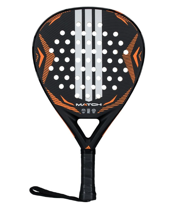 Adidas Match 2026 Black Orange - Padel One