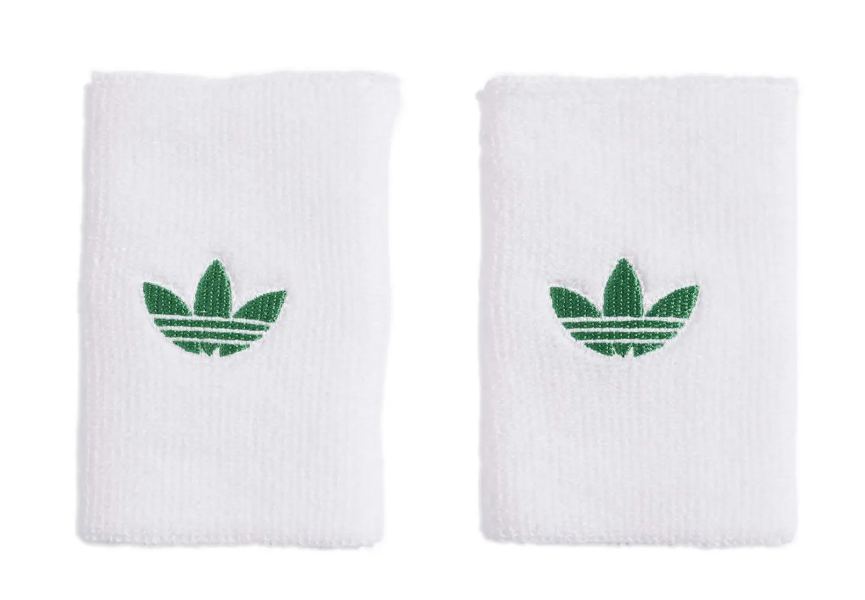 Adidas Originals Wristband L White/Green – Padel Wristband - Padel One