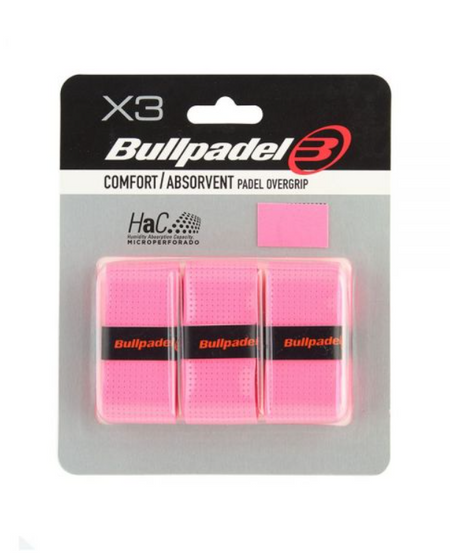 Bullpadel Rosa Fluor overgrip