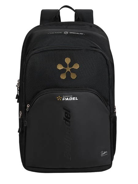 Bullpadel VX Geo Premier Padel 26 Black – Padel Backpack - Padel One