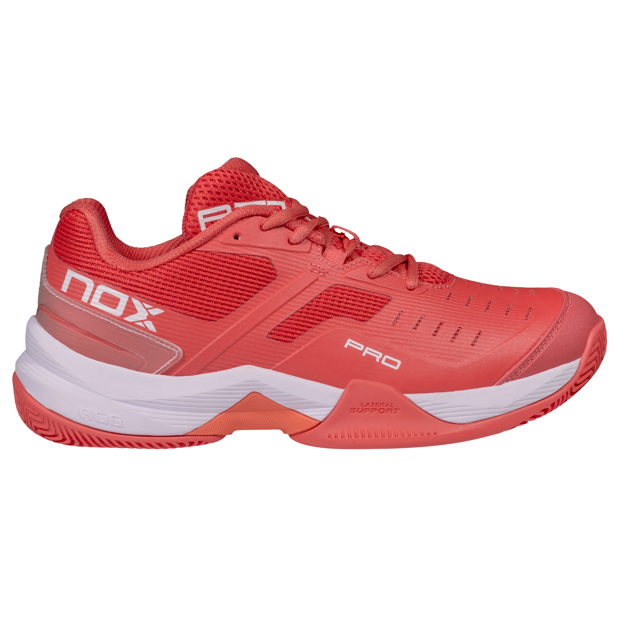 NOX AT10 Pro Sea Coral/White – Padel Shoes - Padel One