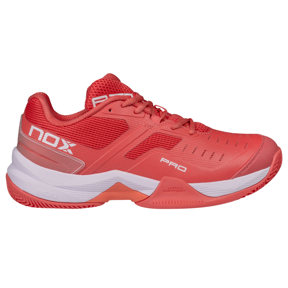NOX AT10 Pro Sea Coral/White – Padel Shoes - Padel One