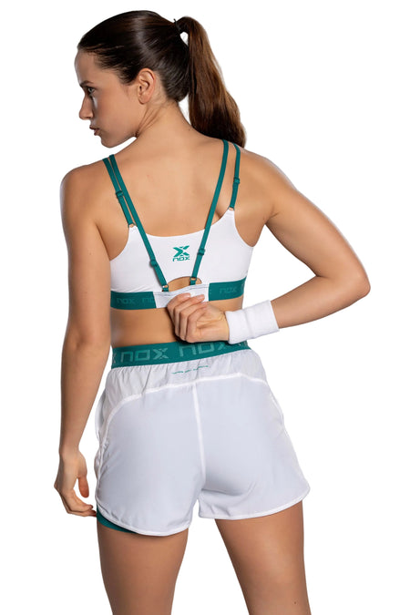 NOX Pro sports bra back design racerback