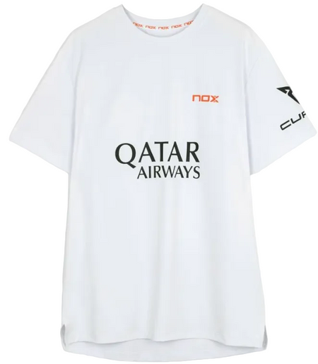 NOX Sponsors AT10 White T-Shirt - Padel One