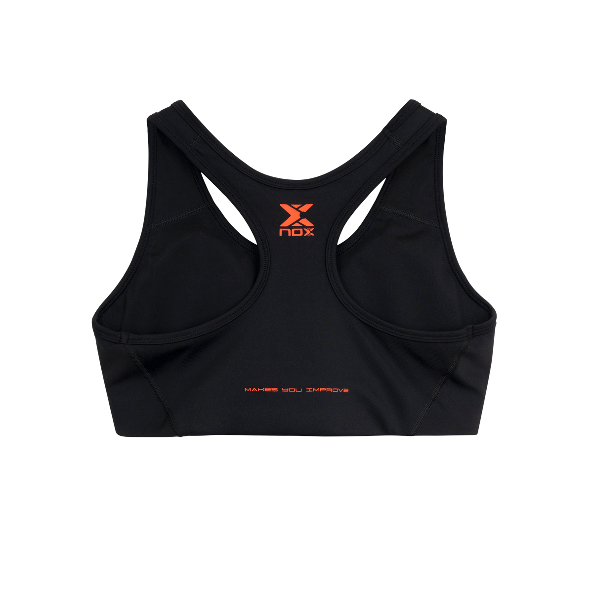 NOX Team Black – Women’s Padel Sports Bra - Padel One