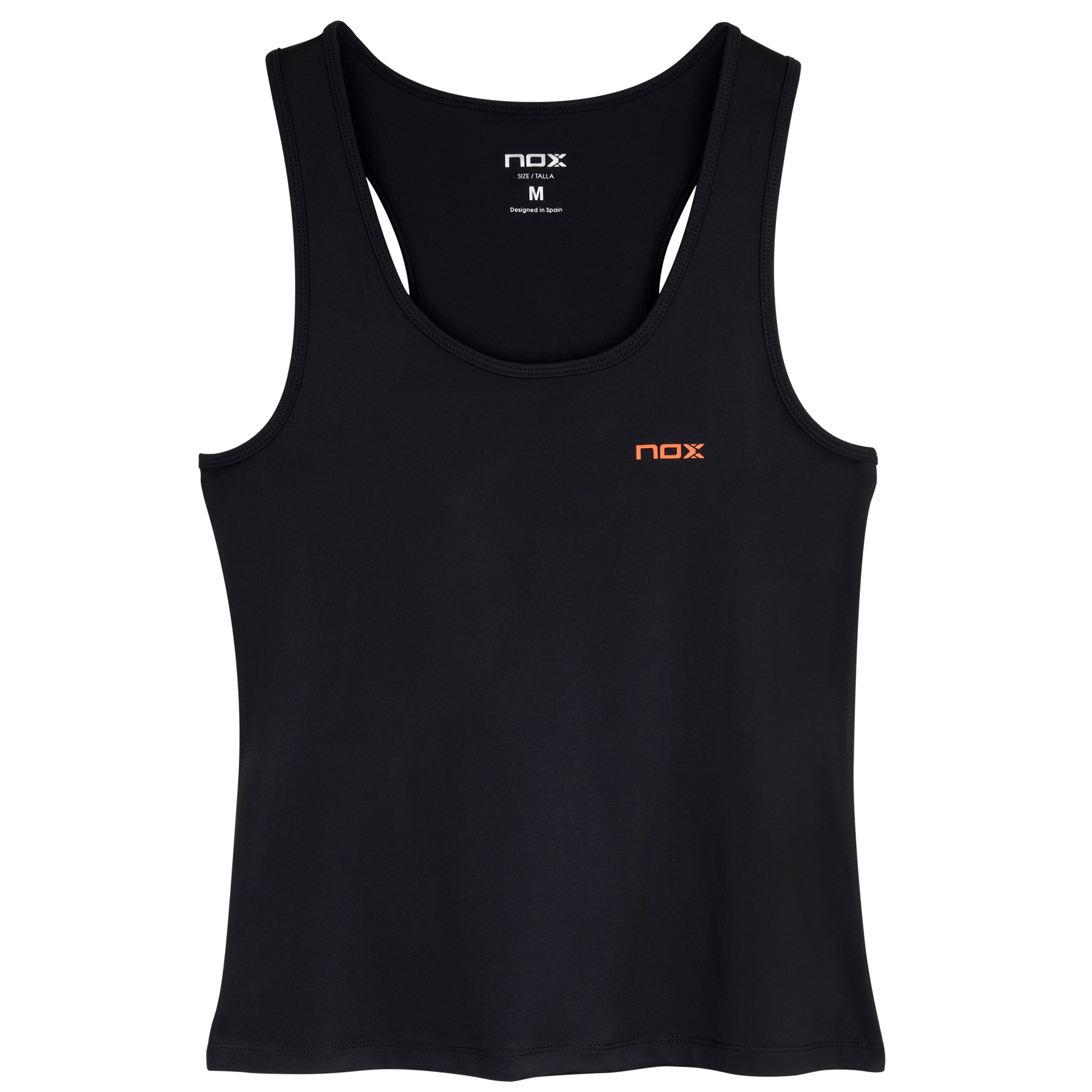 NOX Team Black – Women’s Padel Tank Top - Padel One