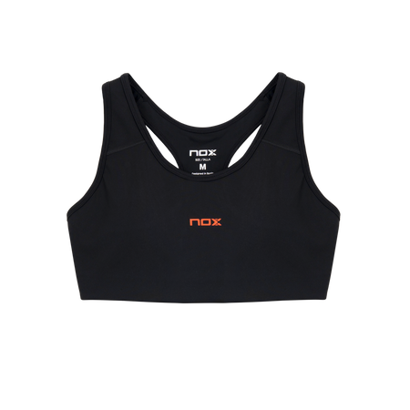 NOX Team Black – Women’s Padel Sports Bra - Padel One