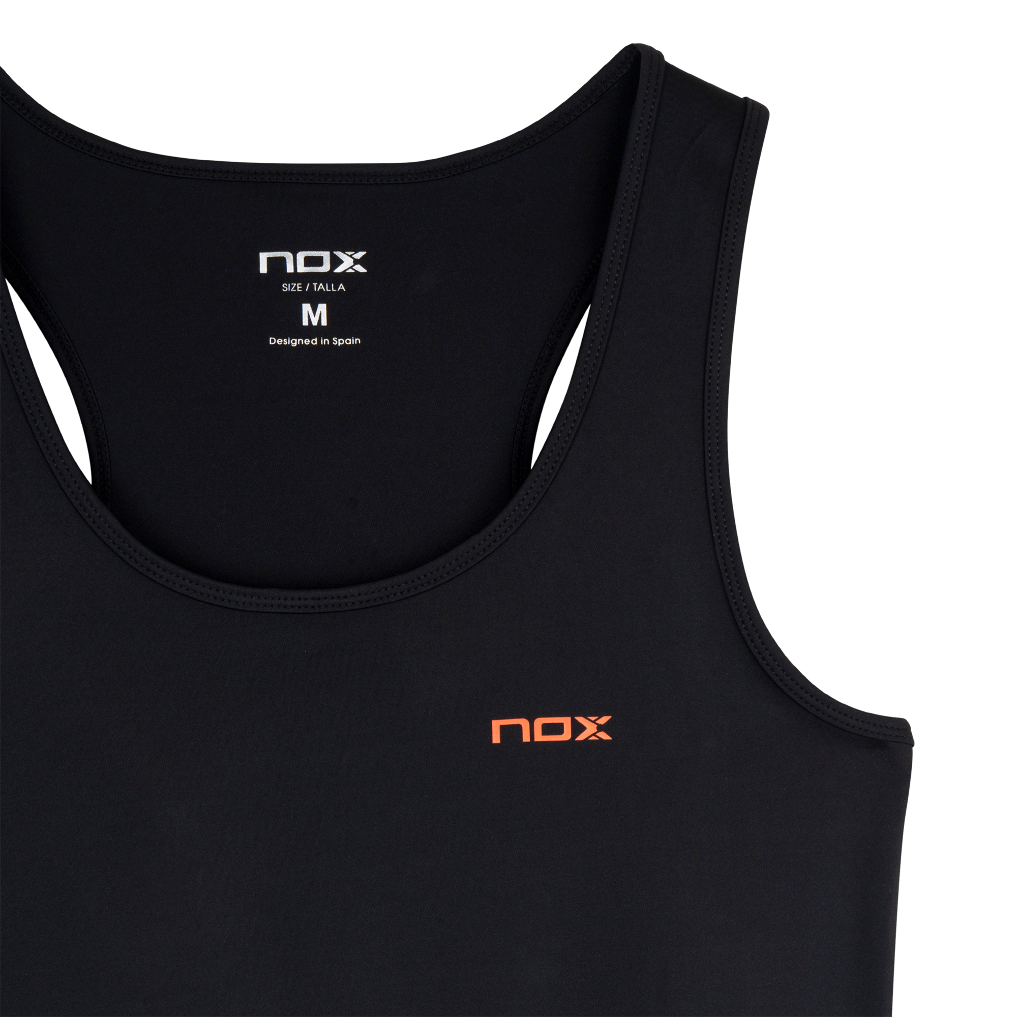 NOX Team Black – Women’s Padel Tank Top - Padel One
