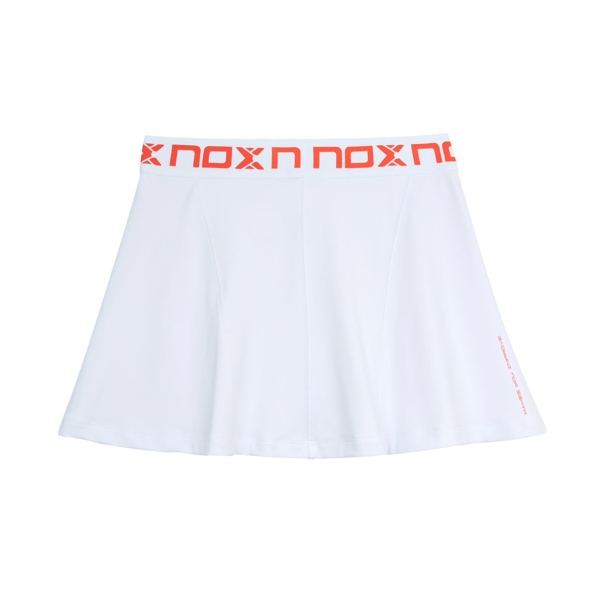 NOX Team White – Women’s Padel Skirt - Padel One