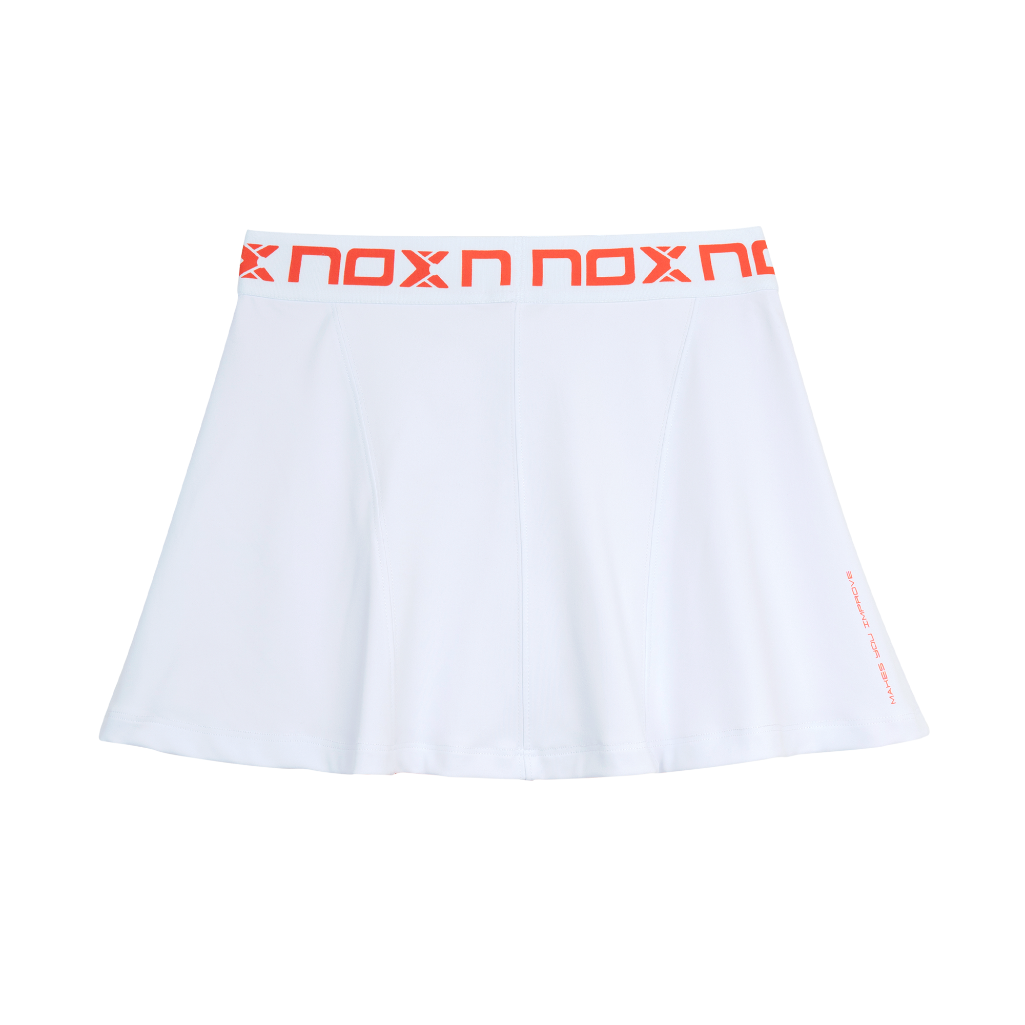 NOX Team White – Women’s Padel Skirt - Padel One