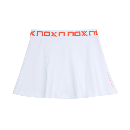 NOX Team White – Women’s Padel Skirt - Padel One
