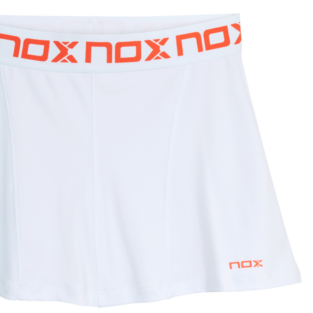 NOX Team White – Women’s Padel Skirt - Padel One