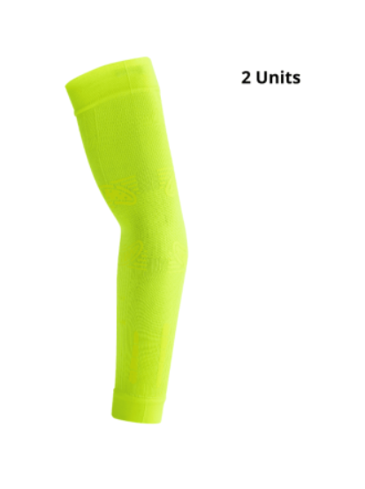 Neon Yellow Floky sports compression sleeve