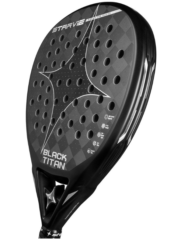 Starvie Black Titan Padel Racket - Padel One