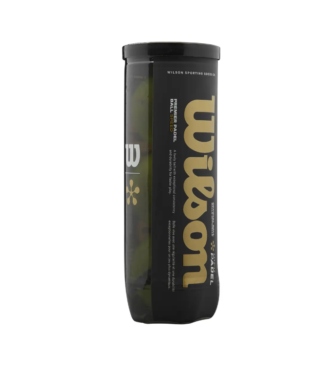 Wilson Premier Padel Speed Balls – 3 Ball Can - Padel One